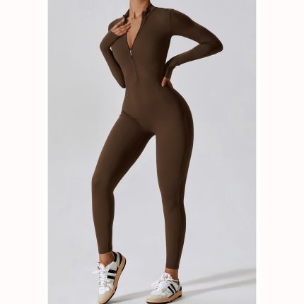 Long Sleeve Yoga Jumpsuit